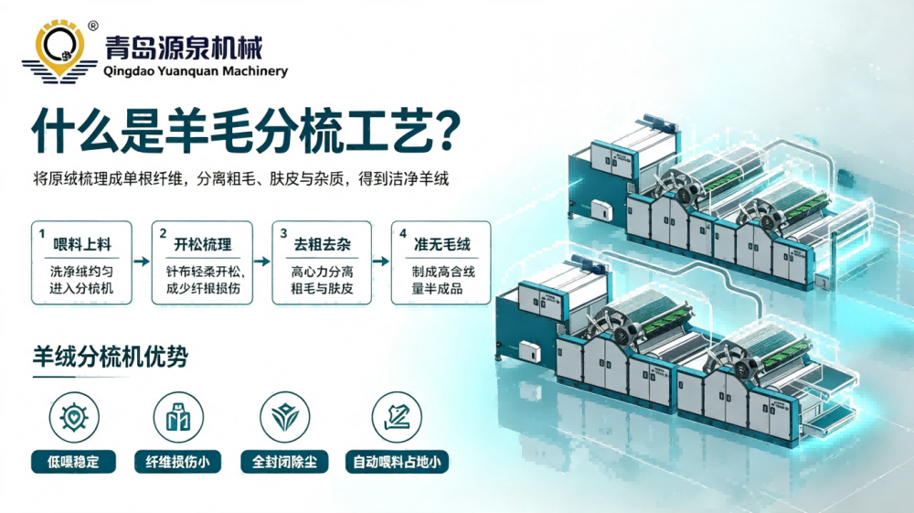 什么是羊毛分梳工艺？