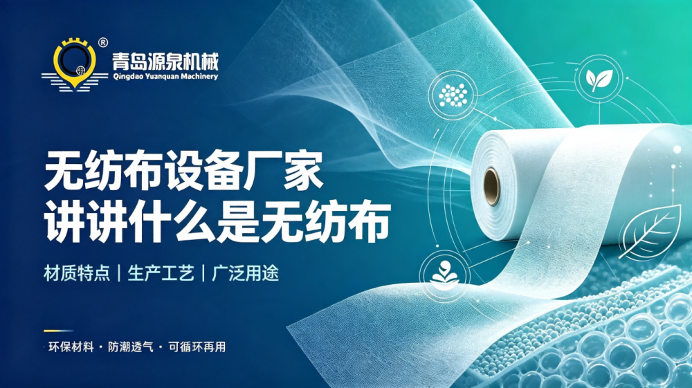 无纺布设备厂家讲讲什么是无纺布